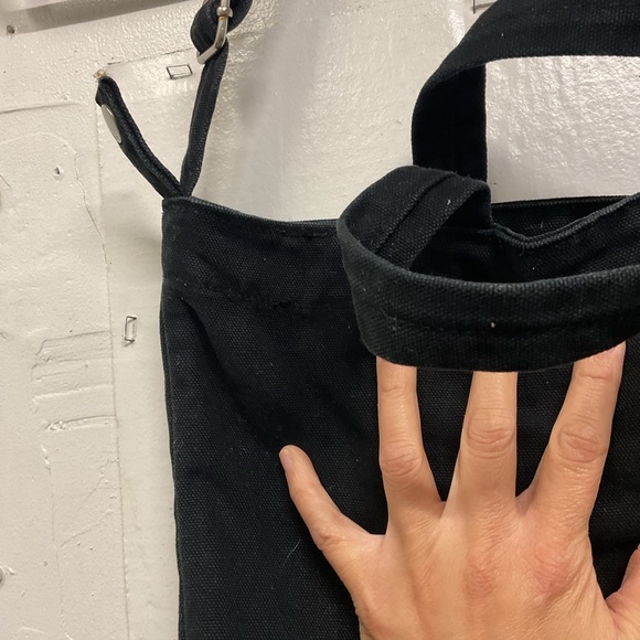 BAGGU Black Vertical Canvas Duck Bag - Picture 10 of 12